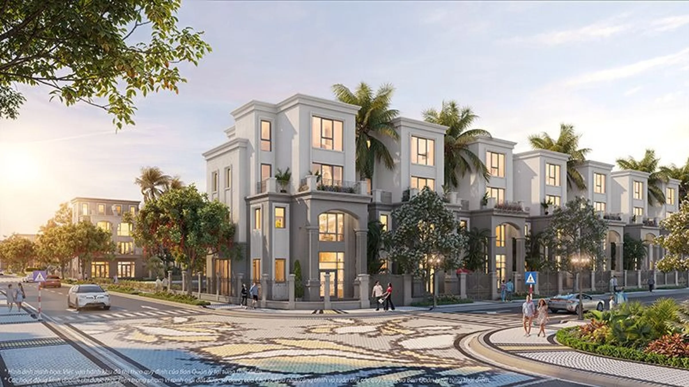Biệt thự phong cách tân cổ điển Khu Royal Riverside, Vinhomes Vũ Yên, Hải Phòng