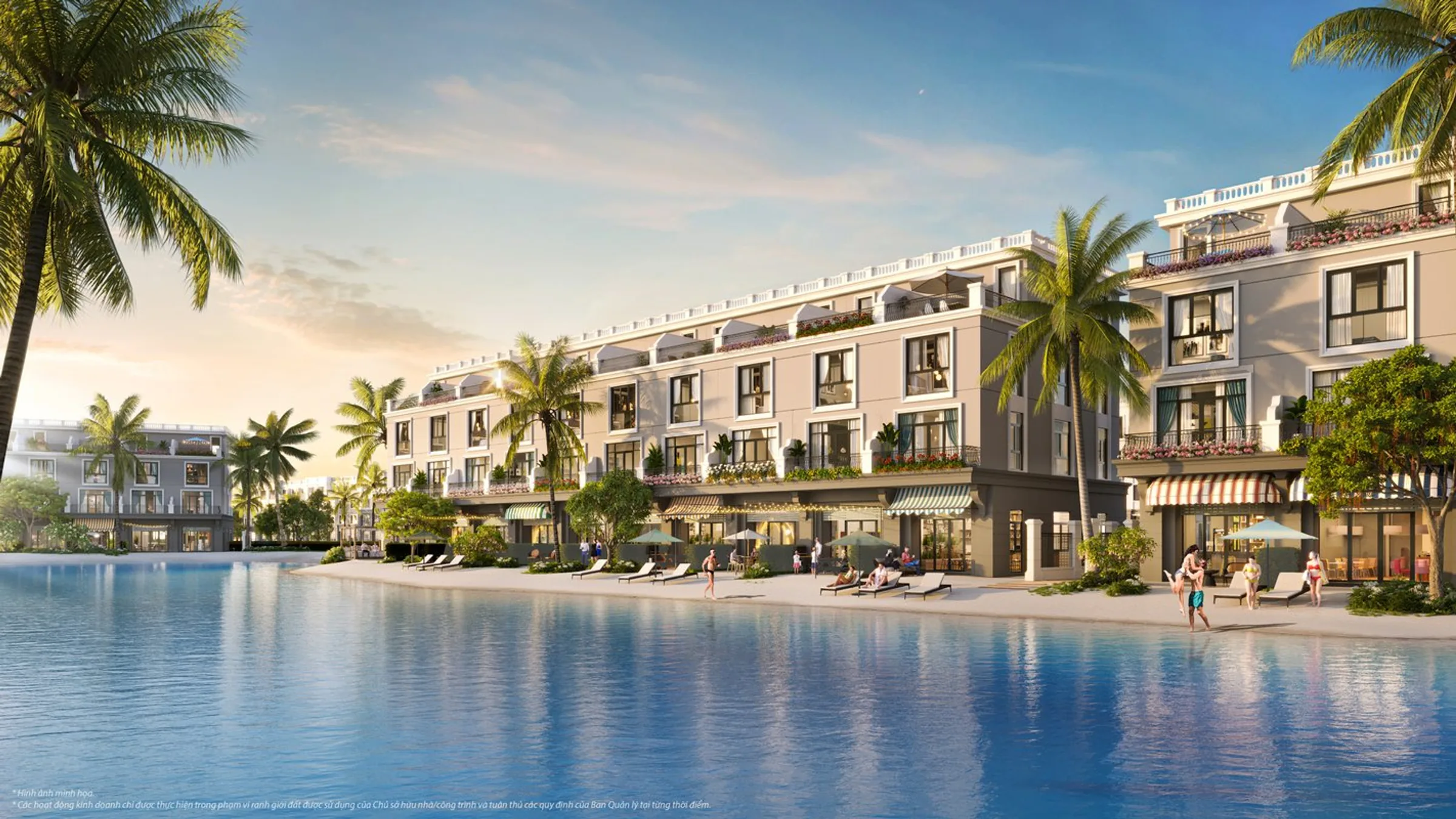 Nhà liền kề, shophouse ven hồ Khu Đảo Vua, Vinhomes Vũ Yên, Hải Phòng