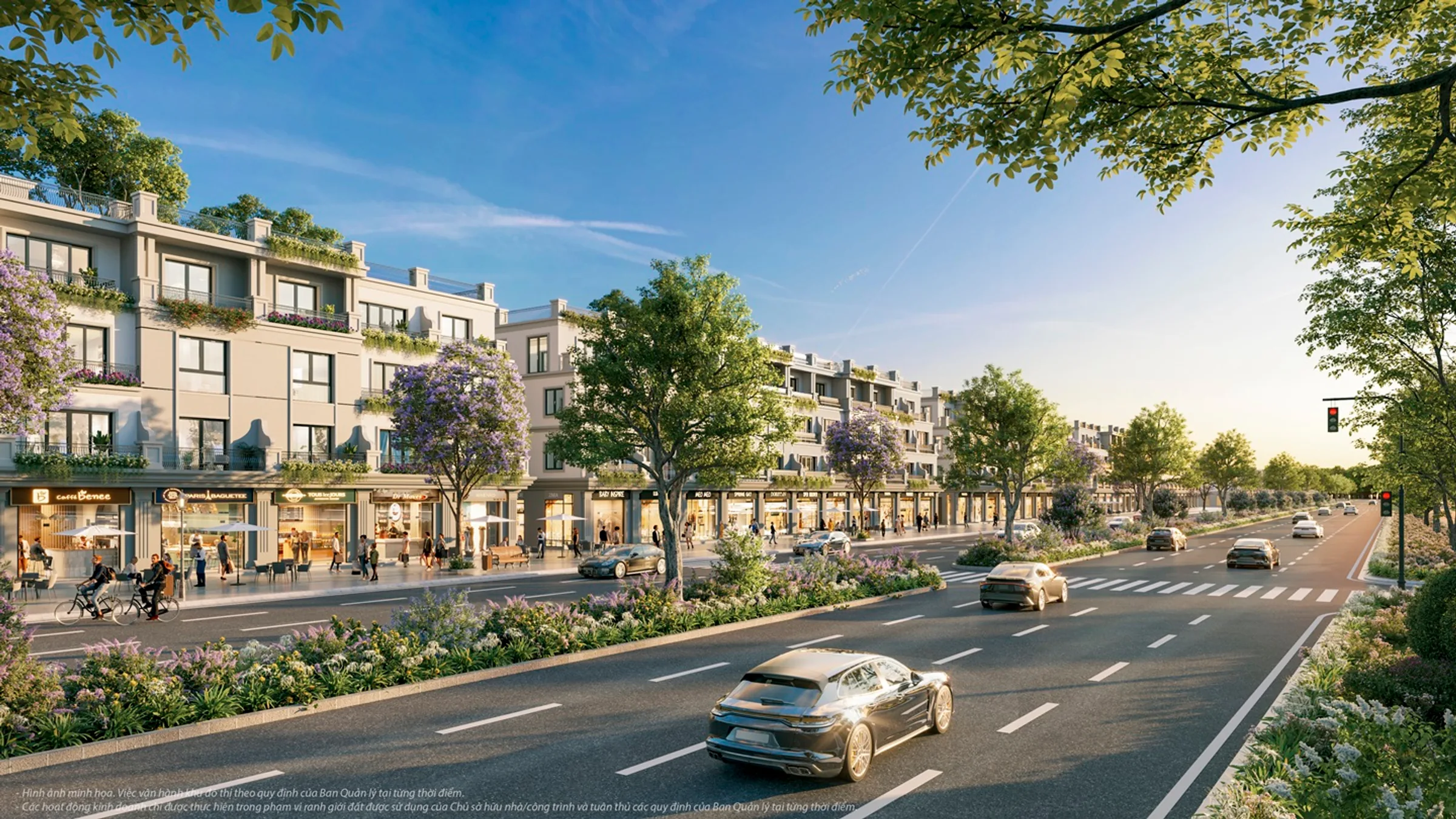 Phố shophouse nội khu Khu Golf Land, Vinhomes Vũ Yên, Hải Phòng