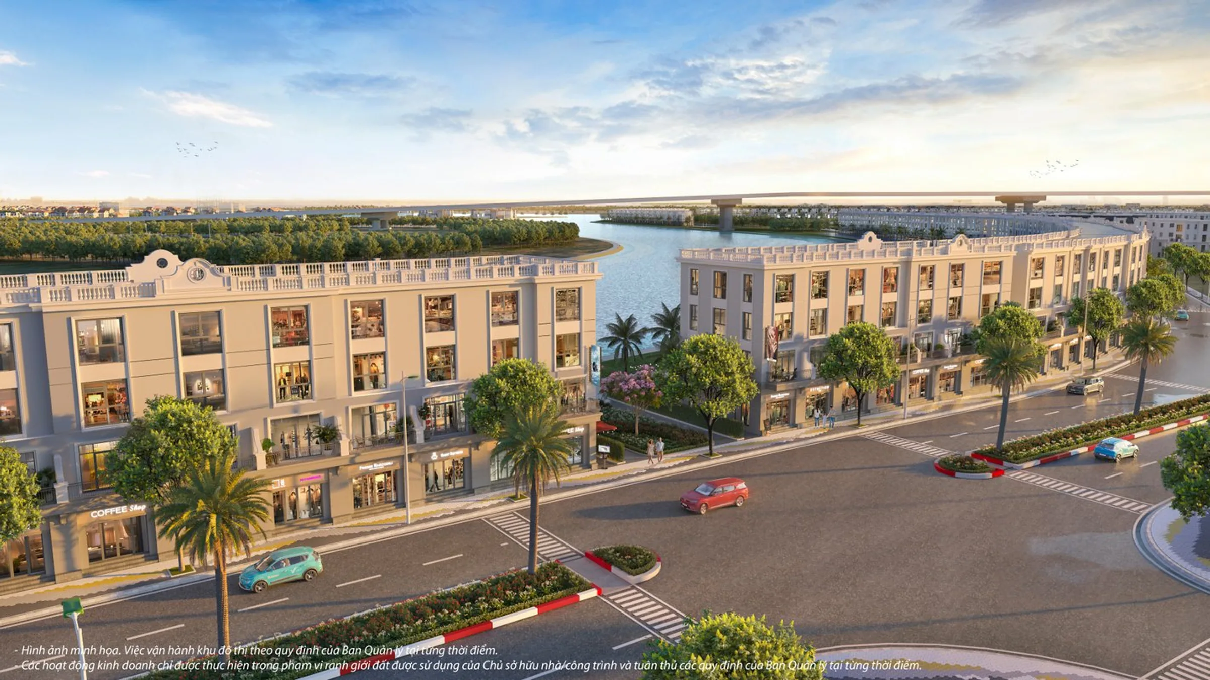 Shophouse ven sông – Vinhomes Vũ Yên, Hải Phòng